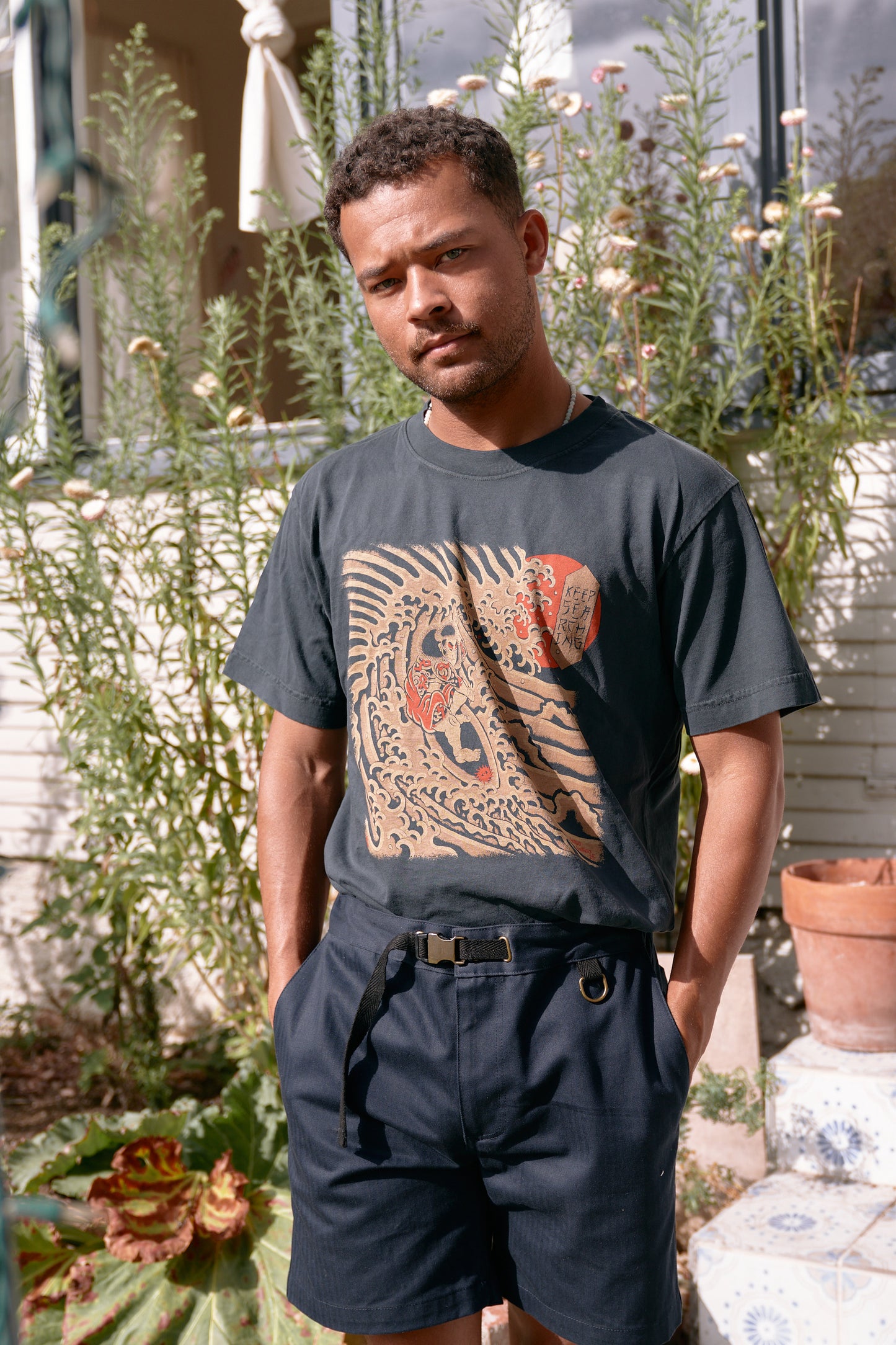 Samurai Surfer Tee