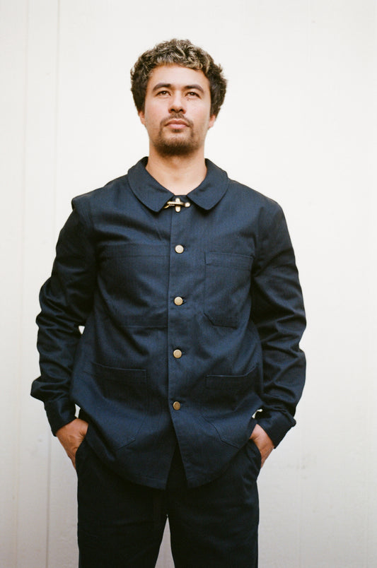 SEARCHERS COAT / NAVY