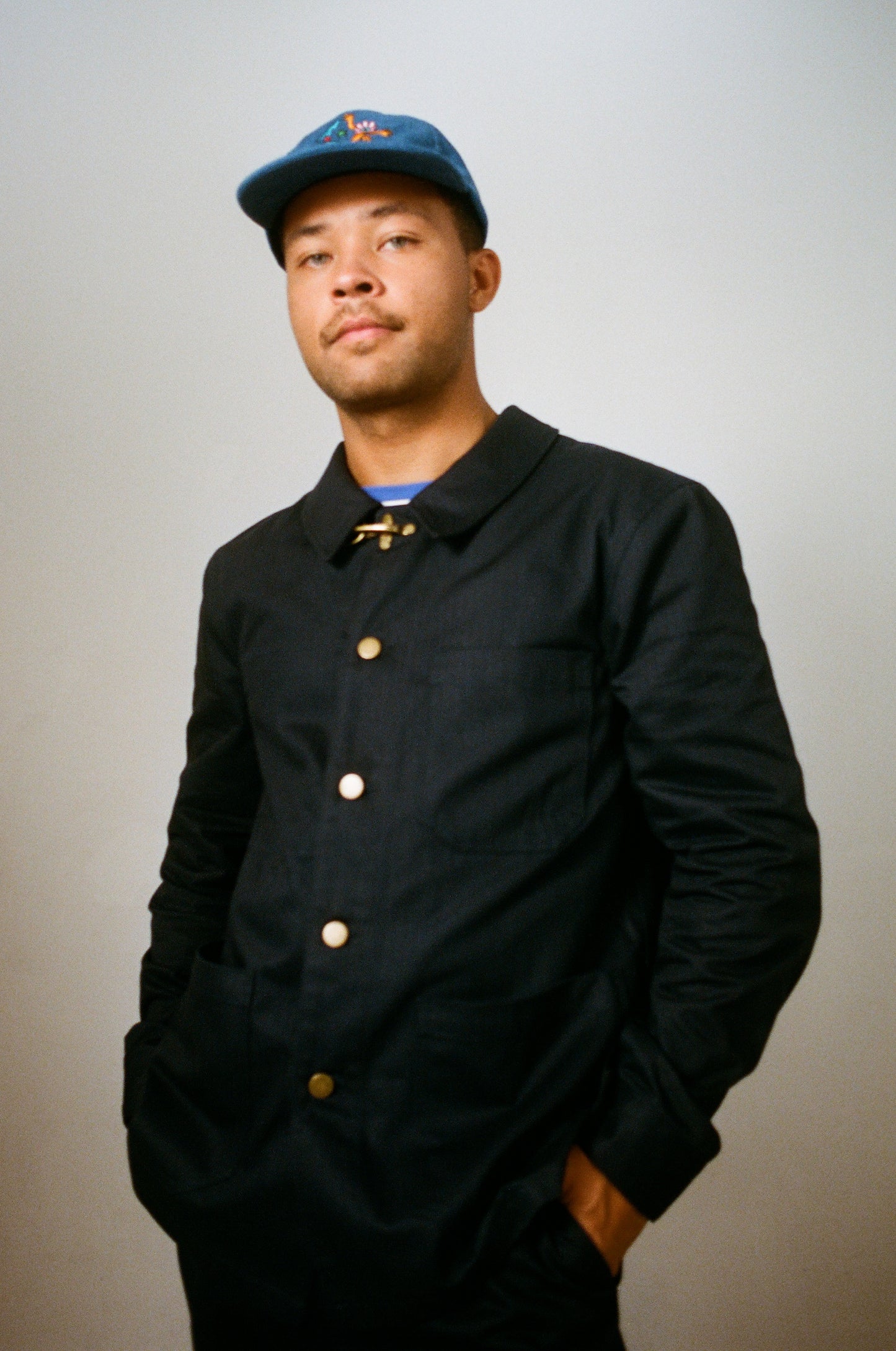 SEARCHERS COAT / NAVY