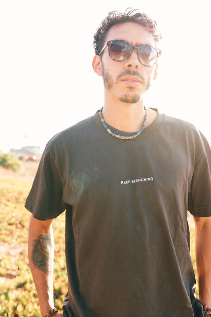 Brown Logo Tee