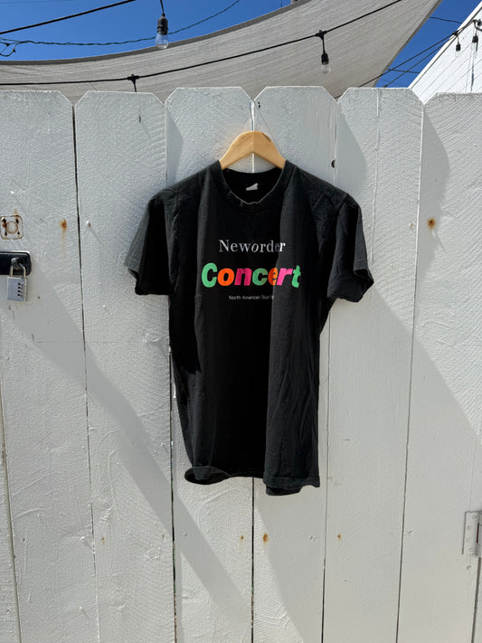 Authentic New Order 1989 Concert Tour Tee