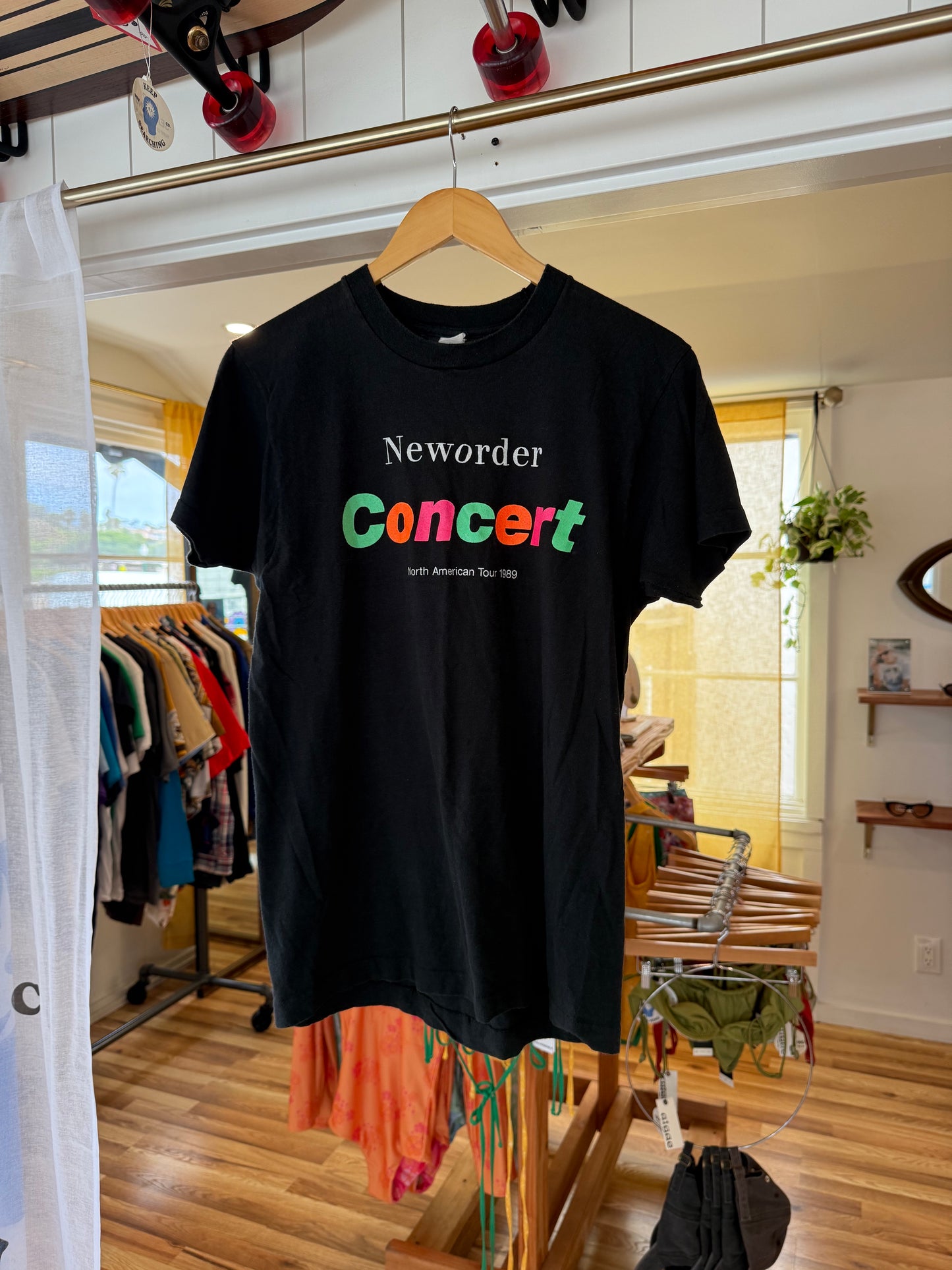 1989 New Order North American Tour Tee