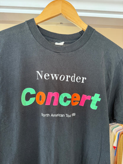 1989 New Order North American Tour Tee